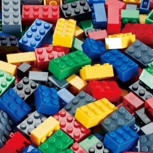Set 500 piese de construit colorate pentru copii 6+ ani, joc educativ creativ - Img 3