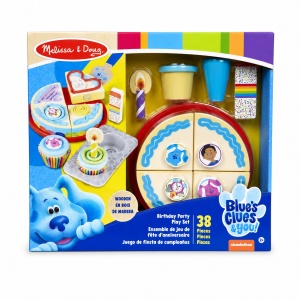 Set de joaca aniversar Melissa & Doug, cu tort si briose din lemn, 38 piese, 3+ ani - Img 4