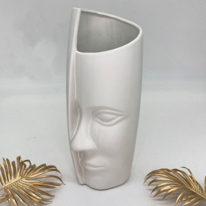 Vaza Venus Face, alb