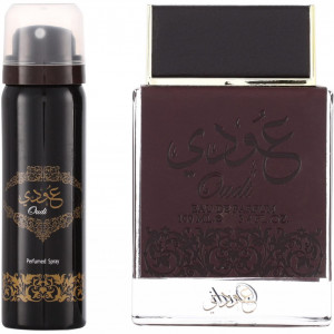 Parfum arabesc Ard al Zaafaran, Oudi, Barbati, Apa de Parfum 100ml, Deodorant Spray 50ml2