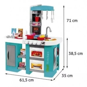 Bucatarie de jucarie Kitchen Talented Chef, Verde, Dimensiune: 72,5 cm x 61 cm x 33 cm. - Img 2