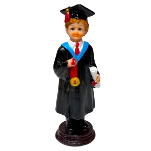Figurina din rasina, absolvent cu medalie, 17 cm - Img 3