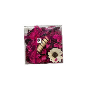 Flori uscate parfumate decorative pentru casa, roz