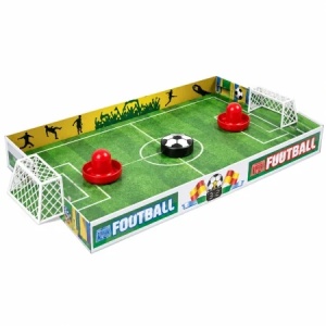 Joc de fotbal de masa, teren 70 x 36,5 cm, 2 jucatori, cu porti si accesorii - Img 2