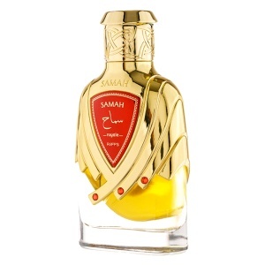 Pachet Crystal Beauty, cu aranjament floral, parfum arabesc Extrait de parfum Samah Royale, Riiffs, Unisex 100 ml, praline Raffaello 80g, Galben - Img 3