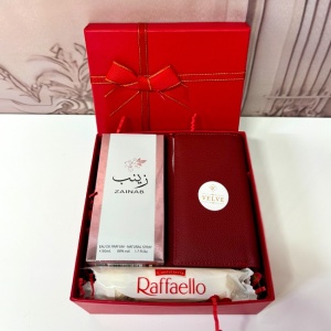 Pachet Epso pentru femei, cu parfum, raffaello si portofel