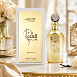 Parfum arabesc, Apa de parfum Arabiyat Prestige Ishatar Amber, Unisex, 100 ml - Img 2