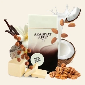 Parfum arabesc, Apa de parfum Arabiyat Sugar Pecan Butter Cookie, Unisex, 100 ml - Img 3