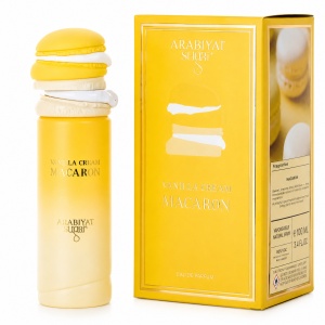 Parfum arabesc, Apa de parfum Arabiyat Sugar Vanilla Cream Macaron, Unisex, 100 ml