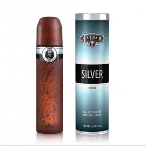 Parfum PcDesign, Cuba Silver, Barbati, Apa de Parfum, 100 ml
