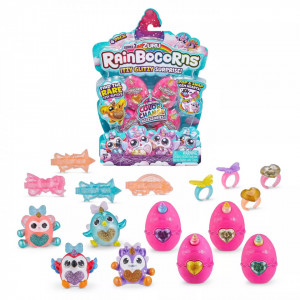 Set figurine Rainbocorns, Itsy Glitzy, Surprise3