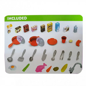Bucatarie de jucarie Kitchen Talented Chef, Verde, Dimensiune: 72,5 cm x 61 cm x 33 cm. - Img 3