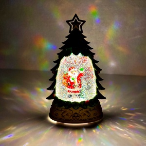 Ornament din acril cu peisaj de iarna