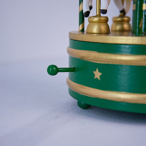 Decoratiune tip Caruselul Muzical „Carnavalul Cailor”, Verde