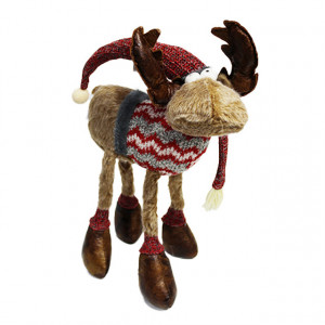 Figurina decorativa ren, Rudolf 45 cm - Img 6