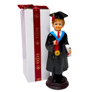 Figurina din rasina, absolvent cu medalie, 17 cm - Img 4