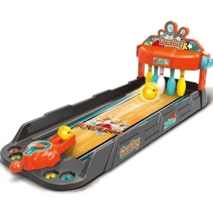 Joc Bowling copii cu pista, bile si popice, joc interactiv distractiv 3+ ani