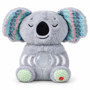 Jucarie interactiva de plus Koala Somnoros, cu respiratie ritmica simulata, muzica si lumina de veghe, 25 cm - Img 4