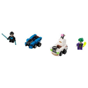 LEGO® Super Heroes Mighty Micros: Nightwing™ contra The Joker™ 76093, +6ani