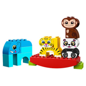 LEGO DUPLO - Primul meu balansoar cu animale 10884, 15 piese