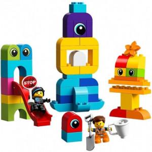 LEGO DUPLO Vizitatorii de pe planeta DUPLO, 10895, 2+, 53 piese