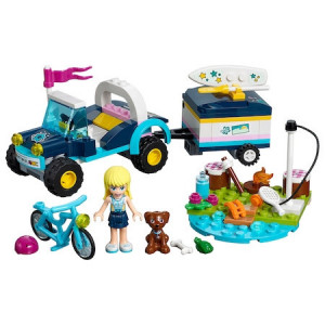 LEGO Friends - Vehiculul cu remorca al Stephaniei 41364, +6 ani
