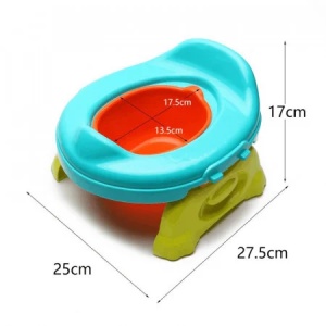Olita portabila Travel Potty pentru copii, pliabila, pentru acasa si calatorii, 3 ani+, max. 35 kg - Img 4