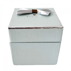 Pachet cadou femei ForYou, brosa si esarfa in cutie eleganta cu funda 1