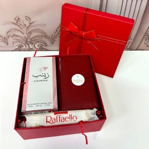 Pachet Epso pentru femei, cu parfum, raffaello si portofel