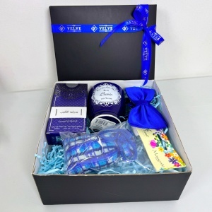 Pachet Pure Love "Pentru cel mai bun bunic", parfum, cana personalizata, papion si odorizant auto, in cutie cadou - Img 4