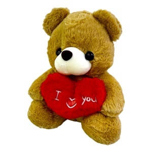 Pachet special Valentine, ursulet de plus 25 cm, trandafir de sapun roșu cu lantisor și pandantiv surpriza și praline - Img 5
