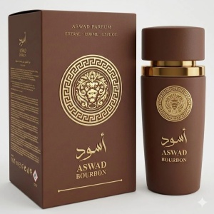 Parfum arabesc, Apa de parfum Al Fakhr Perfumes Aswad Bourbon, Unisex, 100 ml