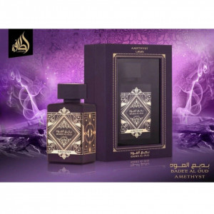 Parfum arabesc, Apa de Parfum Bade'e Al Oud Amethyst, Lattafa, Unisex, 100 ml - Img 3