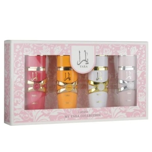 Set 4 mini parfumuri Lattafa My Yara Collection, Femei, 4×25 ml - Img 2