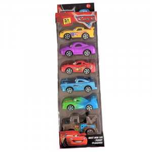 Set 6 masinute de raliu - Mini Cars