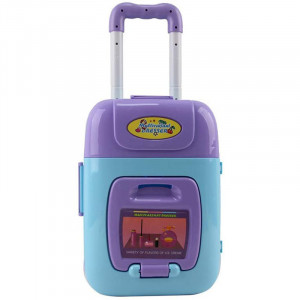 Set Masa cu oglinda, accesorii si Troller, 2 in 1