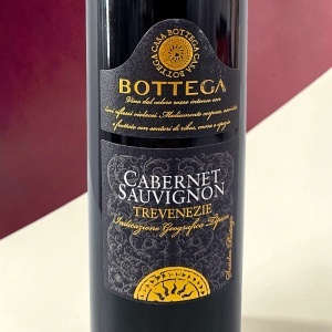 Suport decorativ elegant din lemn pentru sticla bautura cu vin Bottega Cabernet Sauvignon 750 ml - Img 5