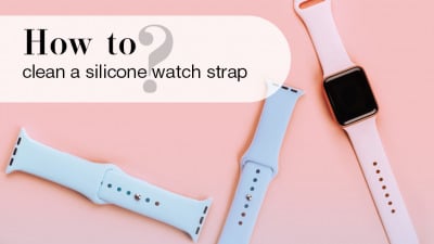 How to clean a silicone watch strap