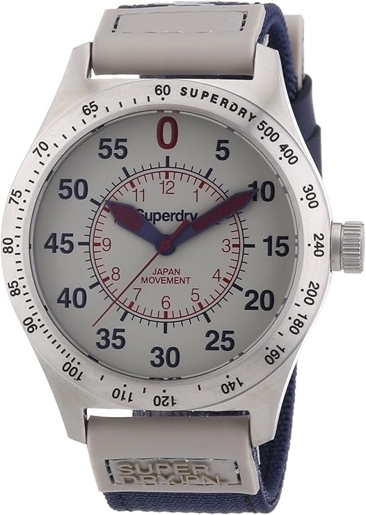 Superdry スポーツクォーツ アナログ腕時計, ブラック, クォーツ腕時計。 Men\u0027s watches, Superdry -