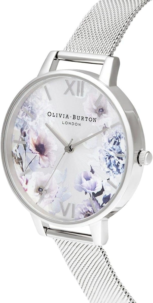 時計 OLIVIA BURTON OLIVIA BURTON】Demi Sunflower White MOP Gold Romans Gold