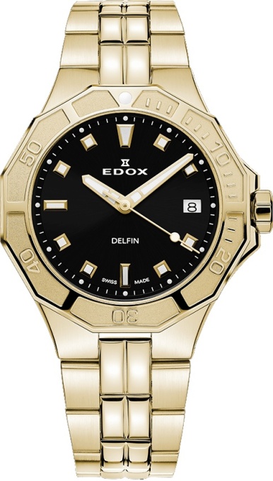 EDOX Delfin The Original Diver Lady 53020-37JM-NID - Дамски часовник