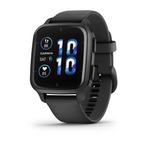 GARMIN Venu® Sq 2 Music - Music Edition - Slate безел с Black корпус и силиконова каишка