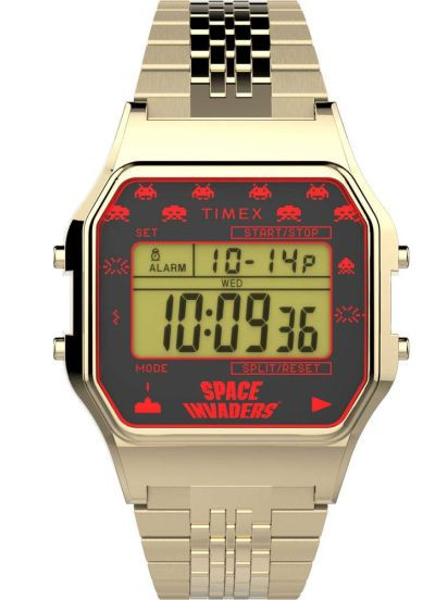 TIMEX T80 X SPACE INVADERS TW2V30100 - Мъжки часовник