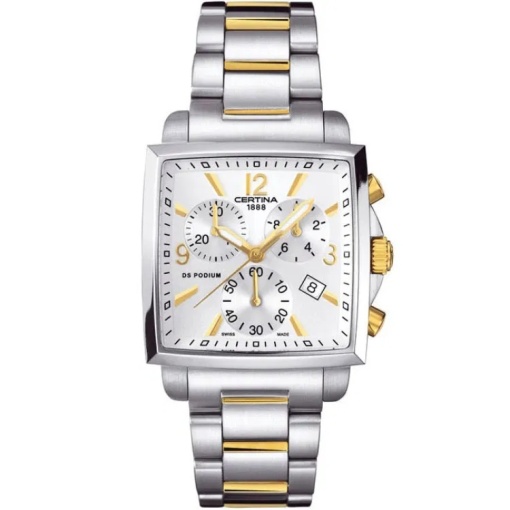Certina DS Podium Lady Square Chrono C001.317.22.037.00 - Дамски часовник