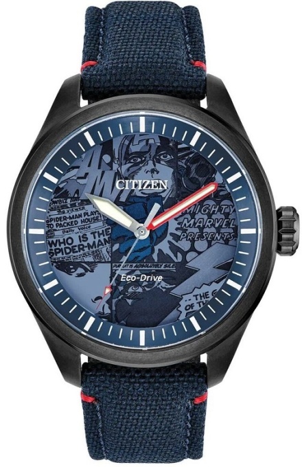 Citizen Eco-Drive Marvel Heroes AW2037-04W - Мъжки часовник