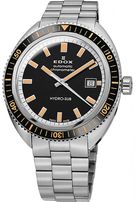 Edox Hydro-Sub Date Automatic 80128-3NBM-NIB - Мъжки часовник