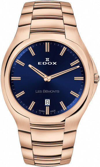 EDOX Les Bemonts 56003-37R-BUIR - Мъжки часовник