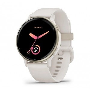 GARMIN vívoactive® 5 - Cream Gold Bezel with Ivory Case and Silicone Strap