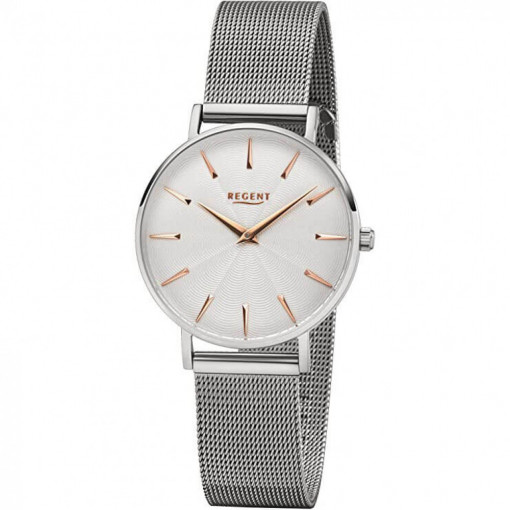 Regent Women's Analogue Quartz Watch with Stainless Steel Strap 12221052 - Women's watch