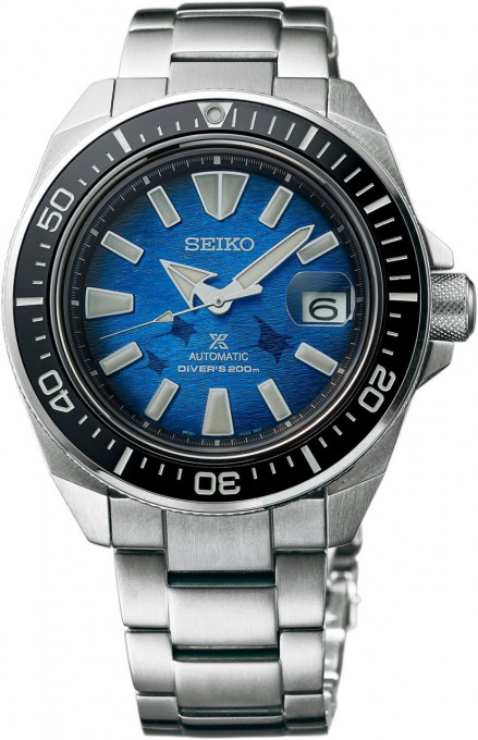 SEIKO PROSPEX SAVE THE OCEAN MANTA RAY SAMURAI DIVER'S AUTOMATIC SRPE33K1 - Мъжки часовник